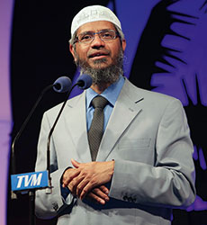 Porträtfoto: Zakir Naik.