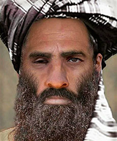 Porträtfoto: Mullah Omar.