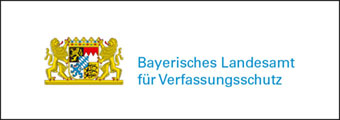 Logo: Bayerisches Landesamt für Verfassungsschutz.